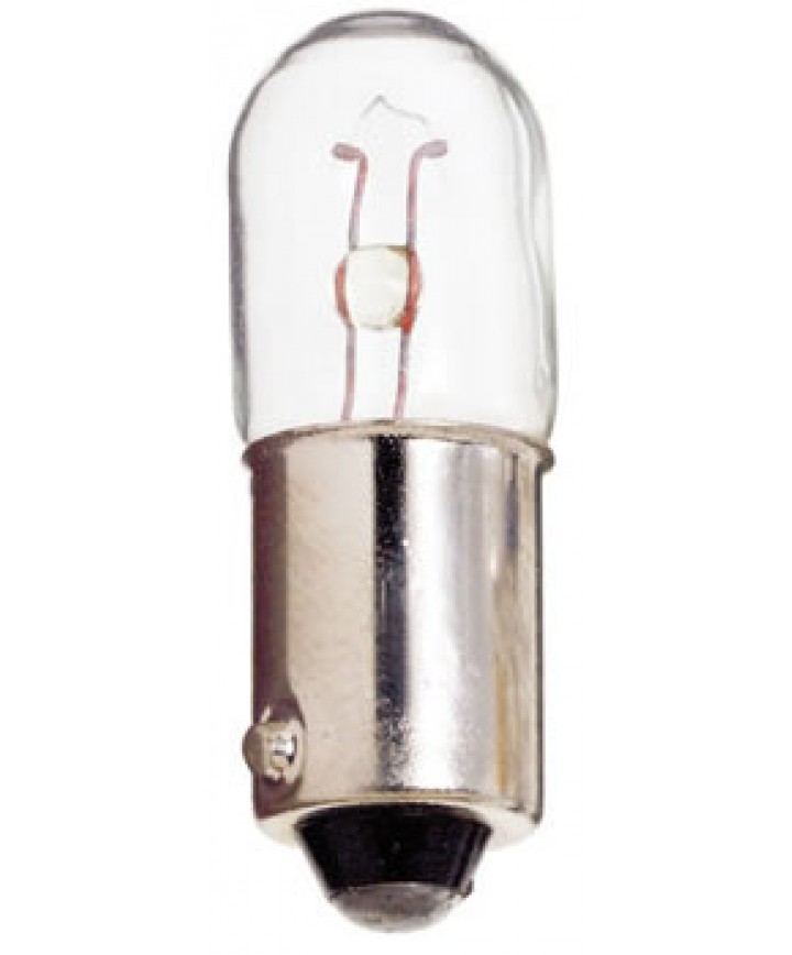 Satco S6912 Satco .25 Amp 6.3 Volt T3.25 Mini Bayonet Base Miniature Light  Bulb