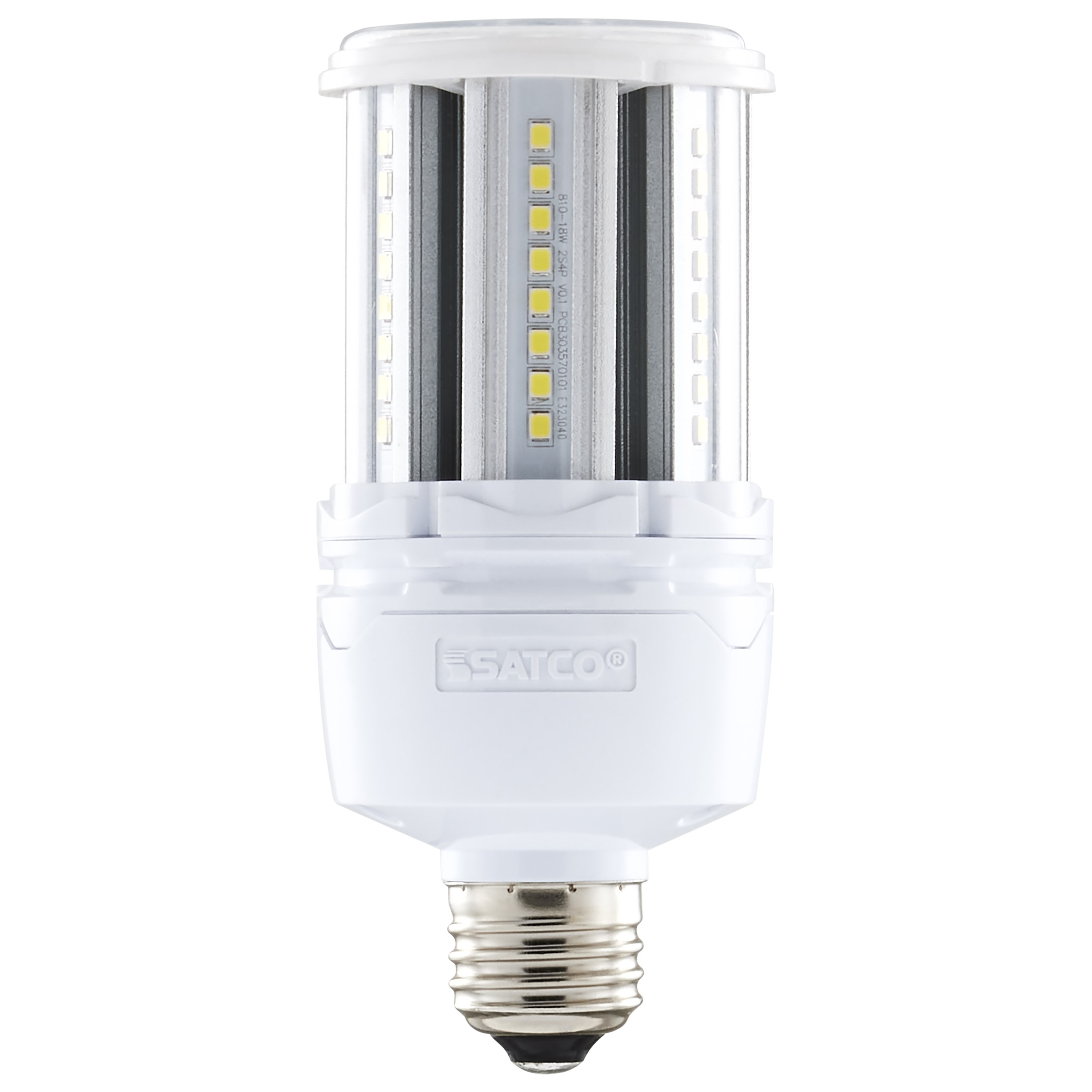 Satco S49390 18W/LED/HP/850/100-277V/E26 18 Watts 100V-277 Volts .20A