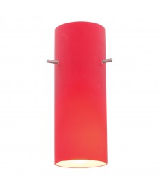 Access Lighting 23130-RED Cylinder Pendant Glass Shade