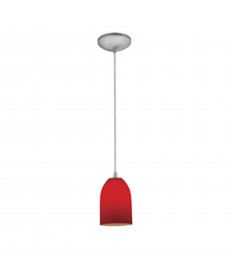 Access Lighting 28012-4C-BS/RED Champagne 1-Light Pendant
