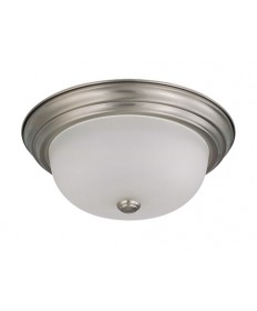 Nuvo Lighting 60/3262 2 Light 13 inch Flush Mount with Frosted White Glass