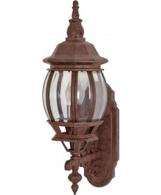 Nuvo Lighting 60/3468 Central Park 1 Light 20" Wall Lantern with Clear