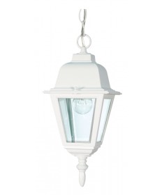 Nuvo Lighting 60/487 Briton 1 Light 10 inch Hanging Lantern with Clear Glass