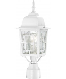 Nuvo Lighting 60/4927 Banyan 1 Light 17" Outdoor Post with Clear Water