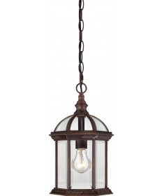 Nuvo Lighting 60/4978 Boxwood 1 Light 14" Outdoor Hanging with Clear