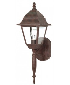 Nuvo Lighting 60/541 Briton 1 Light 18 inch Wall Lantern with Clear Seed Glass