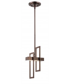 Nuvo Lighting 62/126 Frame 1 Module Pendant with Frosted Glass