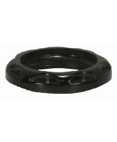 Satco 80/1977 Phenolic Ring For Threaded Candelabra Sockets Black
