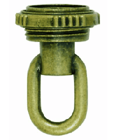 Satco 90/2352 Satco 90-2352 Antique Brass Finish 3/8IP Screw Collar Loop