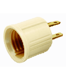Leviton 61-I Outlet to Lampholder Replaced by Satco 90/438