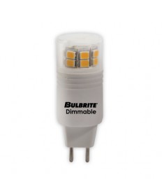 Bulbrite 770560 | 3 Watt LED Dimmable GY6 Bulb, GY6 Base, Soft White