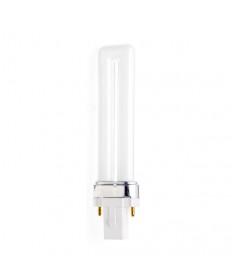 Satco S8302 7 Watt T4 G23 Two Pin Base 2700K Twin Tube Compact Fluorescent Lamp (CFL)