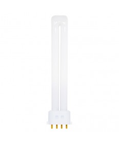 Satco S8366 Satco CF13DS/E/827/ENV 13 Watt T4 2GX7 4 Pin Base 2700K Twin Tube Compact Fluorescent Lamp (CFL)