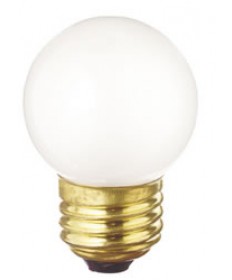 Satco S3967 Satco 40G17/IF 40 Watt 130 Volt G17 E27 Medium Base Frost Globe Decorative Medicine Cabinet Light Bulb