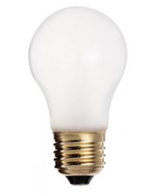 Satco S4881 Satco 40A15/TF 40 Watt 130 Volt A15 Medium Base Frosted Shatter Proof Incandescent Light Bulb