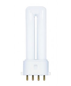 Satco S8360 Satco CF5DS/E/827/ENV 5 Watt T4 2G7 4 Pin Base 2700K Twin Tube Compact Fluorescent Lamp (CFL)