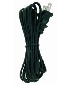 Satco S70/102 Satco S70-102 8' black SPT-1 cord set