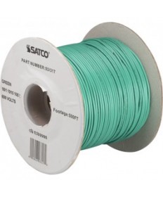 Satco 93/317 Satco 93-317 18/1 AWM 105C UL 1015 Wire Green 500FT Lighting Spool Wire