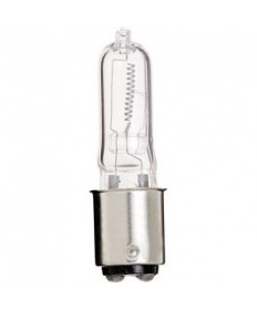 Satco S1981 50Q/CL/DC 50-Watt T4 Halogen clear 120-Volt Light Bulb
